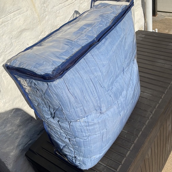 The Big One Bedding Kohls The Big One Blue Crinkle Queen Comforter